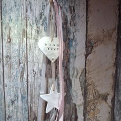 Baby girl wall hanging