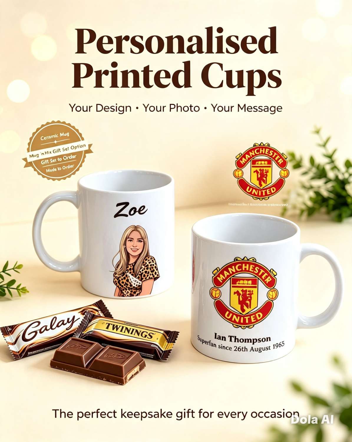 Personalised Printed Cups - Made Just for You Personalised Printed Cups - Made Just for You