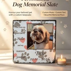 Personalised Dog Memorial Slates - Honour your Beloved Pet