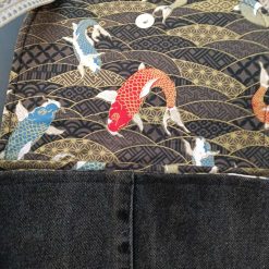 Cute Shoulder Bag - Black Denim 1
