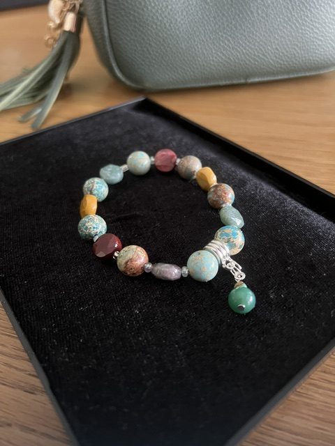 Boho Multi-gem stretch Bracelet Boho Multi-gem stretch Bracelet