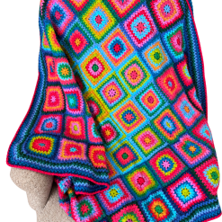 Starbright Granny Square Blanket
