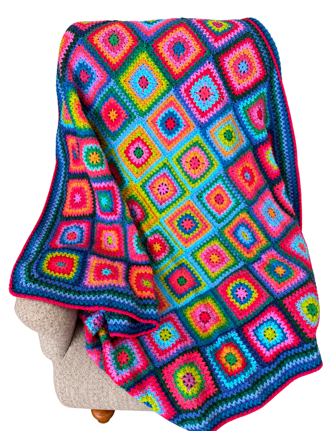 Starbright Granny Square Blanket Starbright Granny Square Blanket