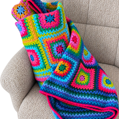 Starbright Granny Square Blanket 1 Starbright Granny Square Blanket 1