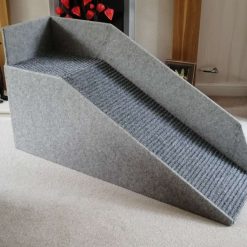 40cm H x 29cm W x 80cm L base Sofa/Bed Ramp for 'Naughty' Dogs, Raised Side and Back