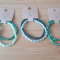 Glass Seed Bead Bracelets 6 inches