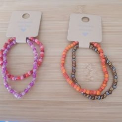 Glass Seed Bead Bracelets 5.5 inches
