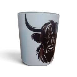 11oz Mug with Highland Cow Silhouette 1 11oz Mug with Highland Cow Silhouette 1