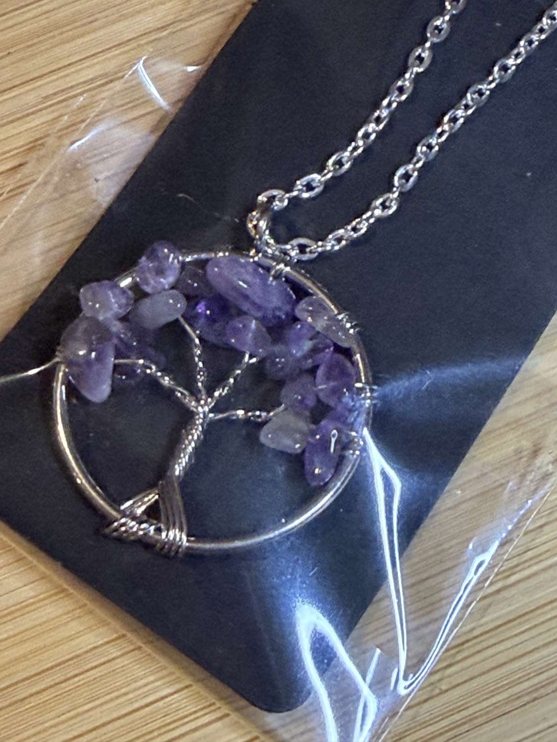 Amethyst crystal bracelet Amethyst crystal bracelet