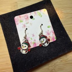 Christmas snowman earrings 2 Christmas snowman earrings 2