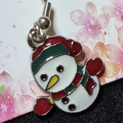 Christmas snowman earrings 4 Christmas snowman earrings 4