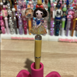 Snow White beaded pen