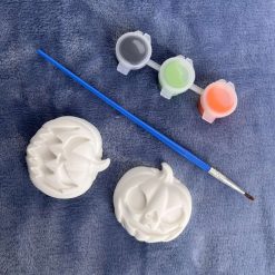 Kids Halloween Craft Kit – Paint Your Own Spooky Plaster Set