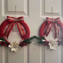Matching Beautiful Christmas Wreaths