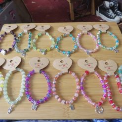 Handmade Glass bead Bracelets size 6.75 inches