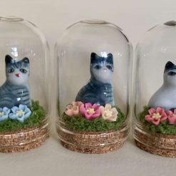 Adorable Little Cats with Flowers