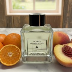 Sun-Kissed Mandarin & Peach Reed Diffuser 1
