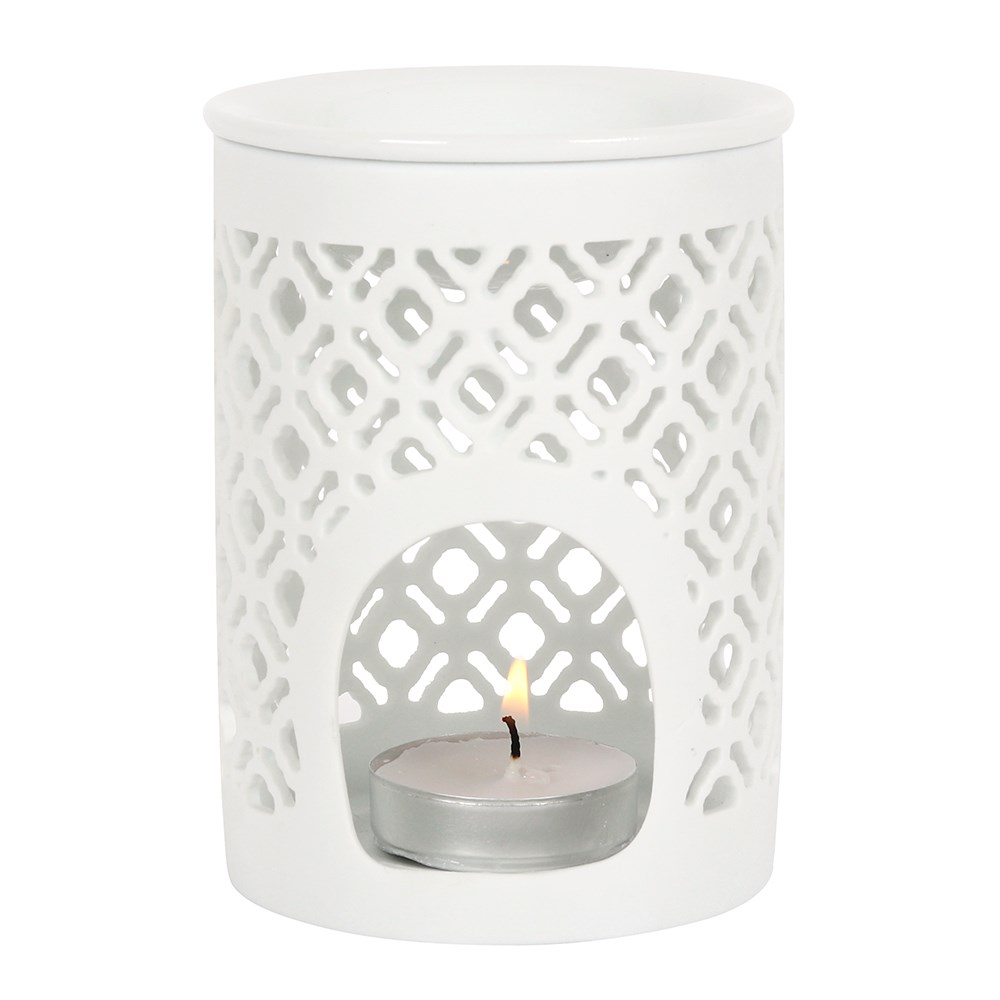 Lattice Pattern Wax Melt Burner Lattice Pattern Wax Melt Burner