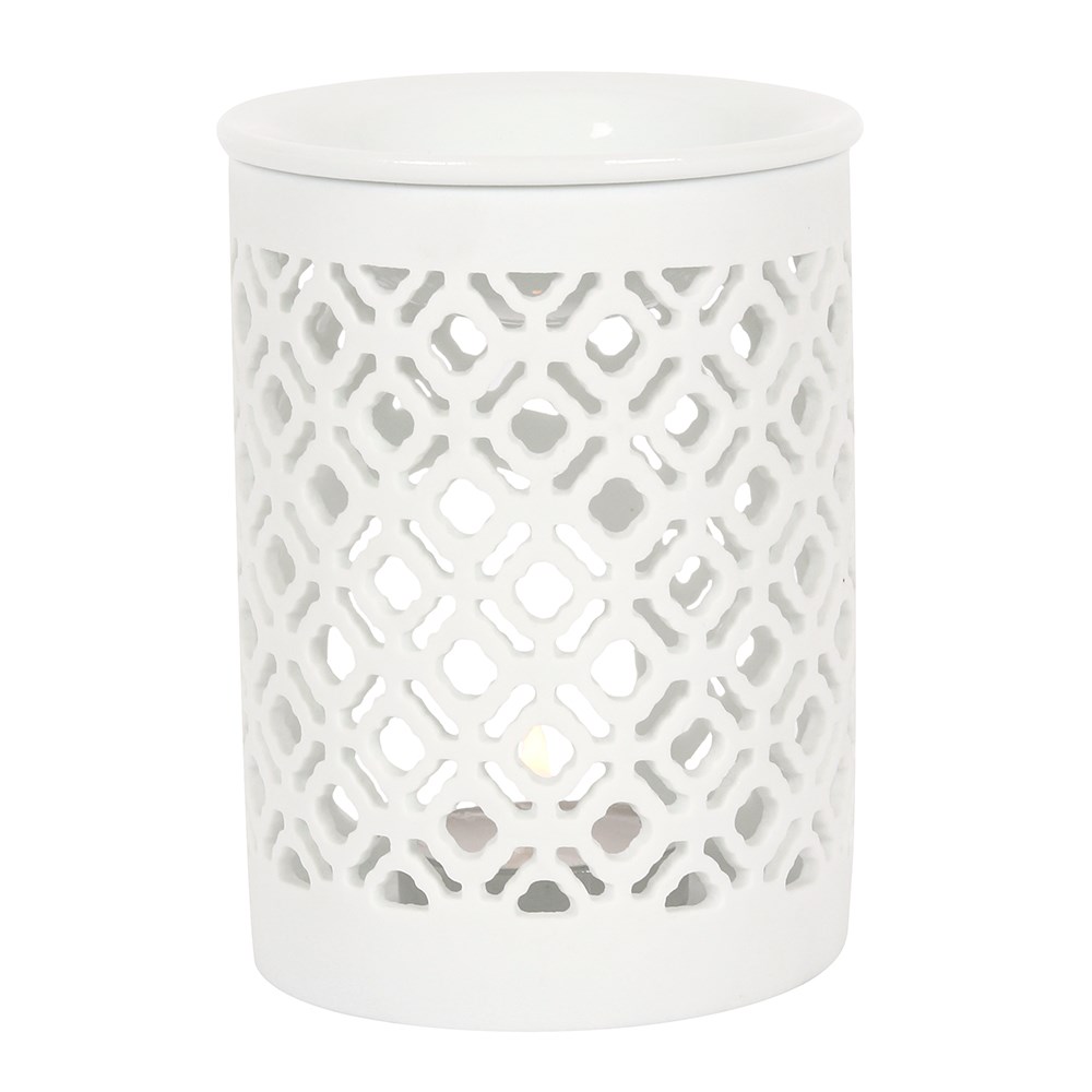 Lattice Pattern Wax Melt Burner Lattice Pattern Wax Melt Burner