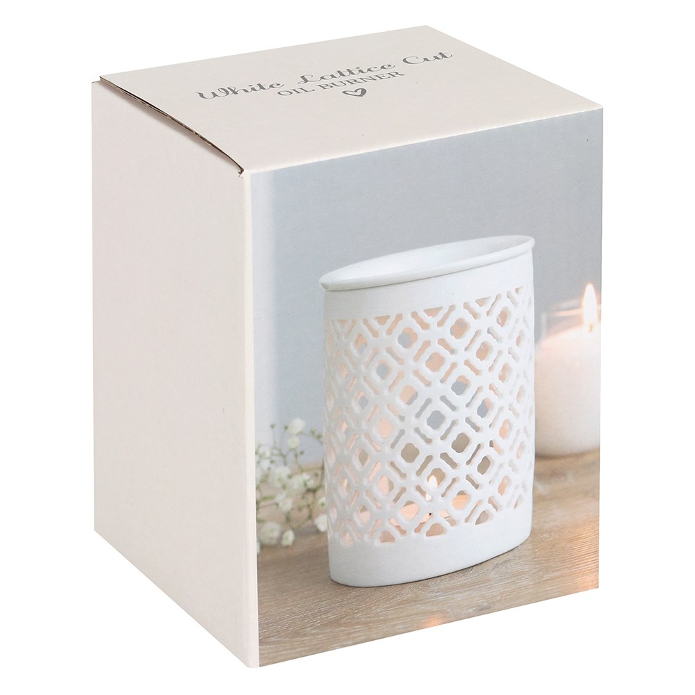 Lattice Pattern Wax Melt Burner Lattice Pattern Wax Melt Burner