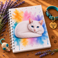 The Curious Cats Collection – Coat & Colour Handmade Cat Notebooks 13 The Curious Cats Collection – Coat & Colour Handmade Cat Notebooks 13