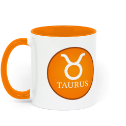 Aquarius, Astrology Coffee Mug - Blue and White