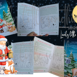 Santa's Forest Friends Christmas countdown story activity booklets