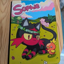 Hand painted custom TCG binder 13