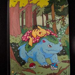 Hand painted custom TCG binder 4