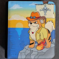 Hand painted custom TCG binder 3