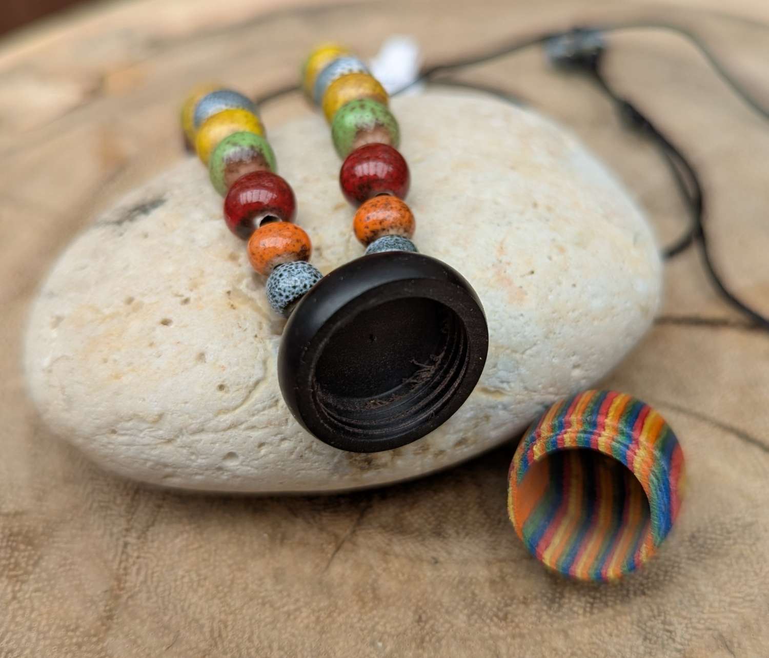 Rainbow Acorn necklace Rainbow Acorn necklace