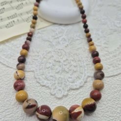 Mookaite Sterling Silver Necklace