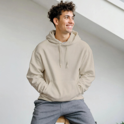 Be Gentle With Yourself Hoodie – Self Care & Kindness – You’re Learning as You Go – Sand Hoodie 3