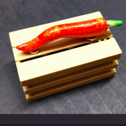 🥕 Handmade Carrot Fridge Magnet