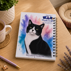The Curious Cats Collection – Coat & Colour Handmade Cat Notebooks 12 The Curious Cats Collection – Coat & Colour Handmade Cat Notebooks 12