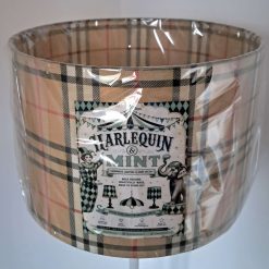 Vintage Burberry Lampshade handmade in the UK 3