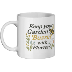 Your Garden Smiles With Flowers 101 Coffee Mug - White