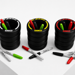 Desk Pen Holder F1 Wheel stack Formula 1 3D printed fan racing car cars