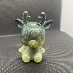 Handmade resin reindeer