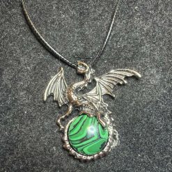 Crystal Dragon  necklace