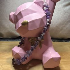 Amethyst crystal necklace