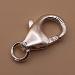 925 Sterling Silver LOBSTER CLAW TRIGGER CLASP 7mm, 8mm, 10mm, 12mm - findings