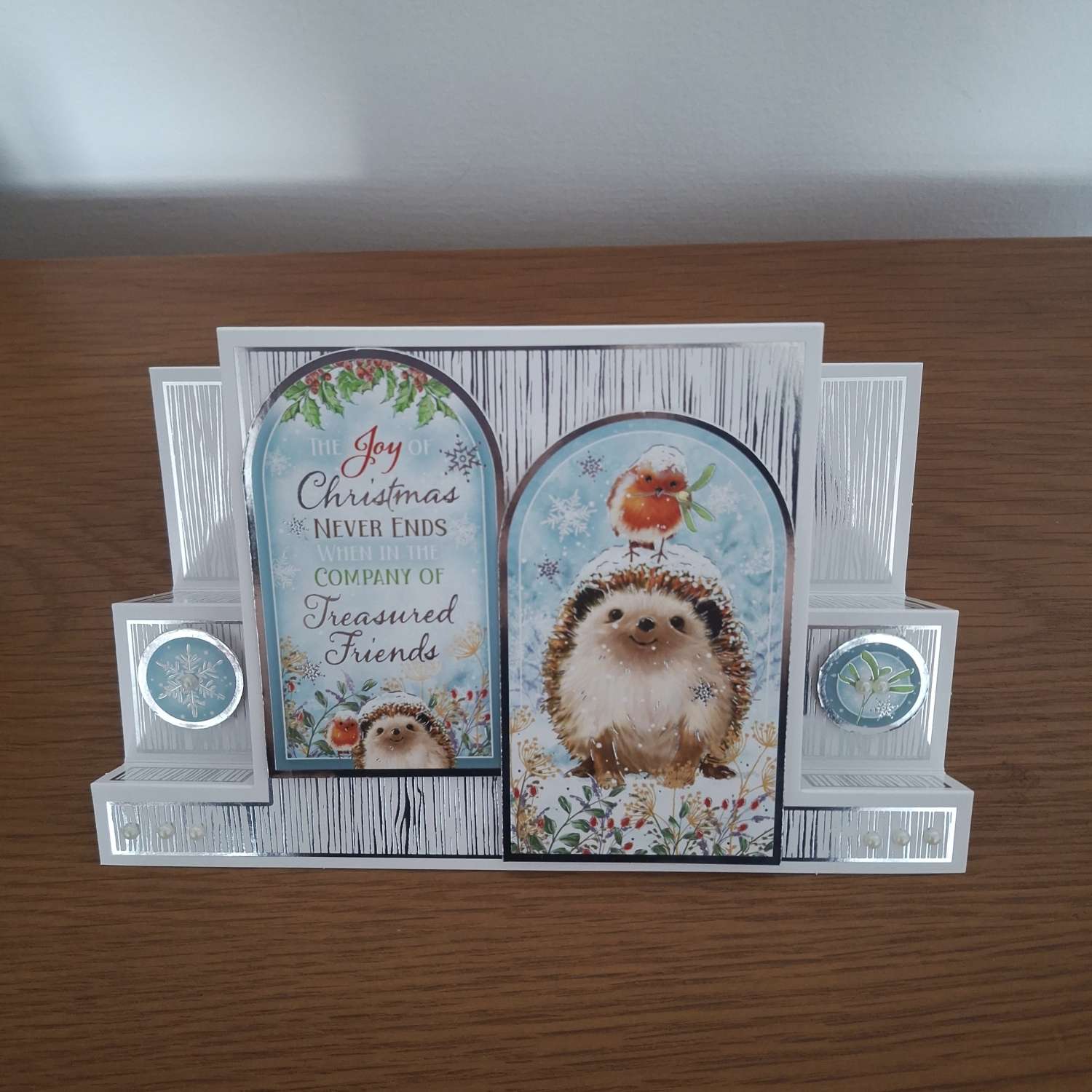Hedgehog and Robin Christmas Cards Hedgehog and Robin Christmas Cards