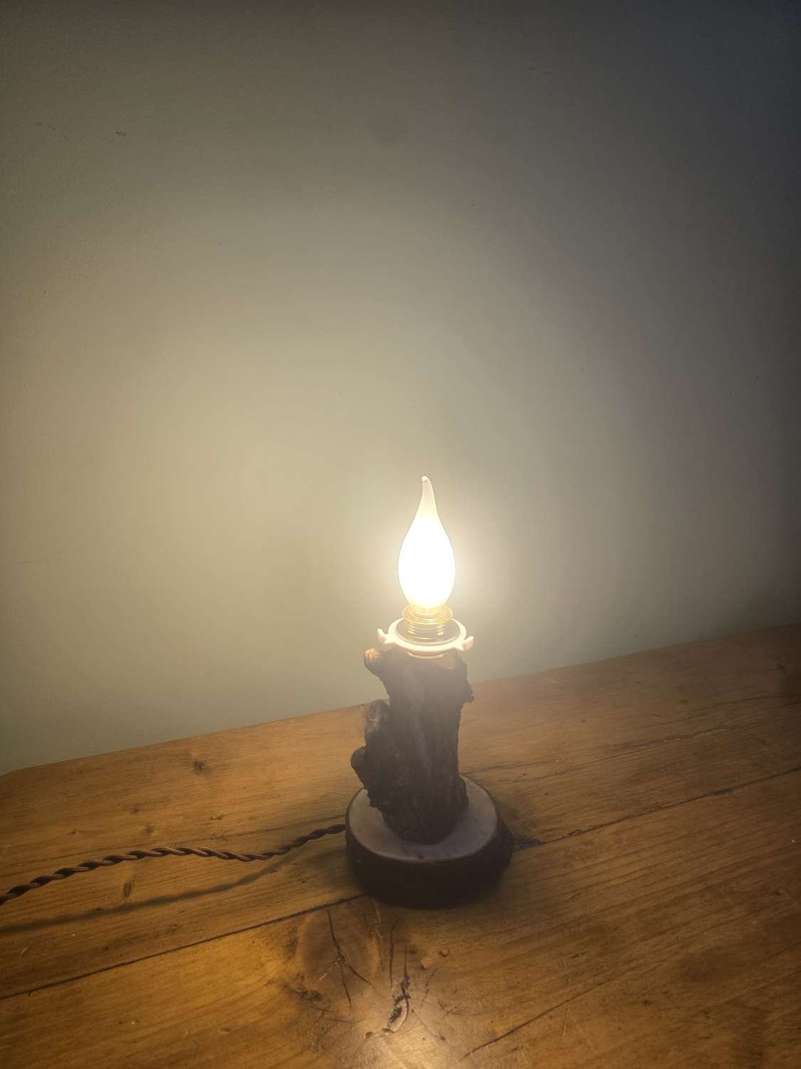 Natural Home Made Table Lamp Natural Home Made Table Lamp
