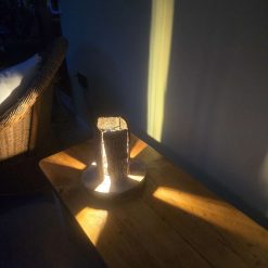 Rustic handcrafted Tree Bark Table/Bedside Lamp 6 Rustic handcrafted Tree Bark Table/Bedside Lamp 6