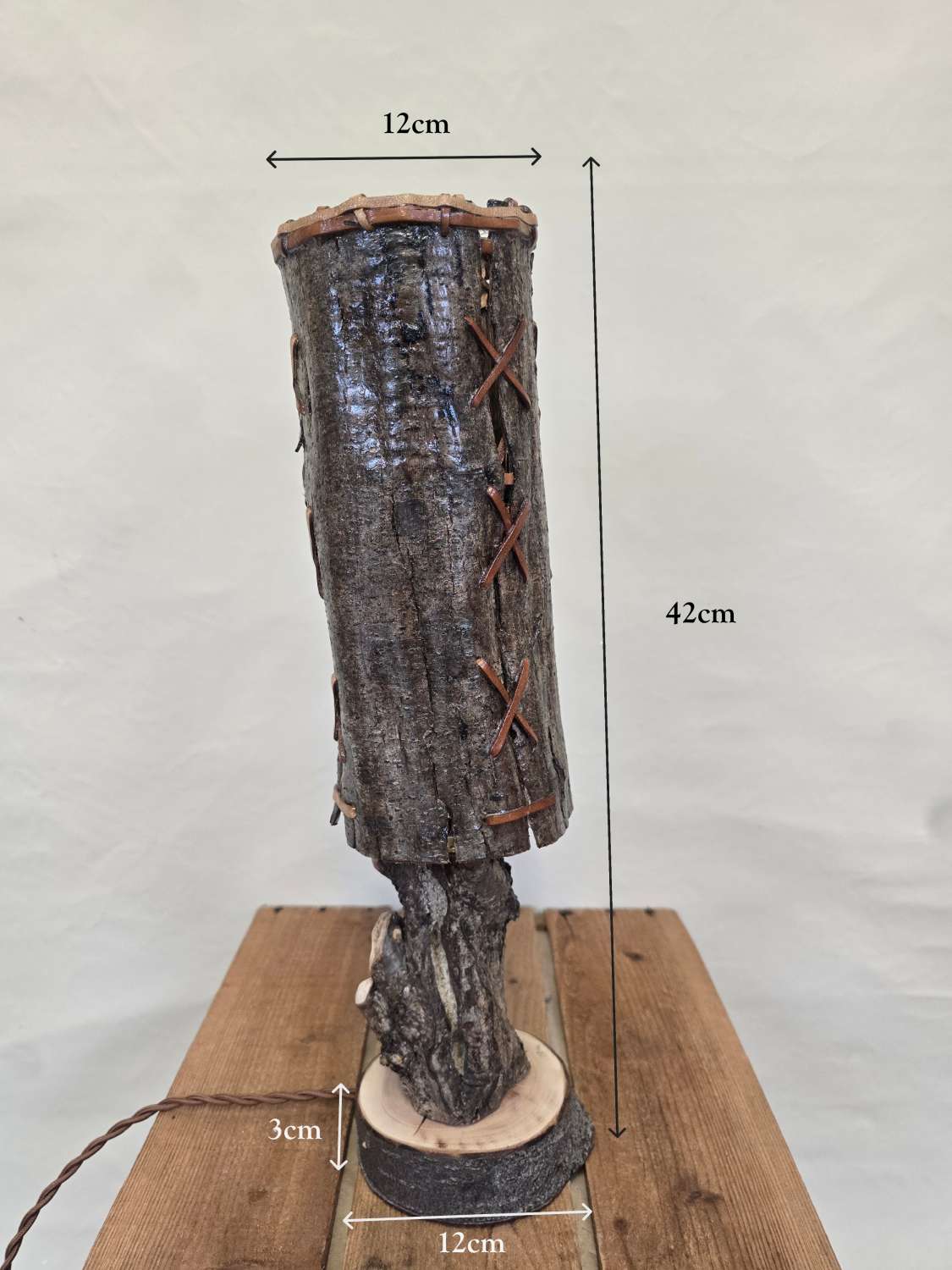 Natural Home Made Table Lamp Natural Home Made Table Lamp