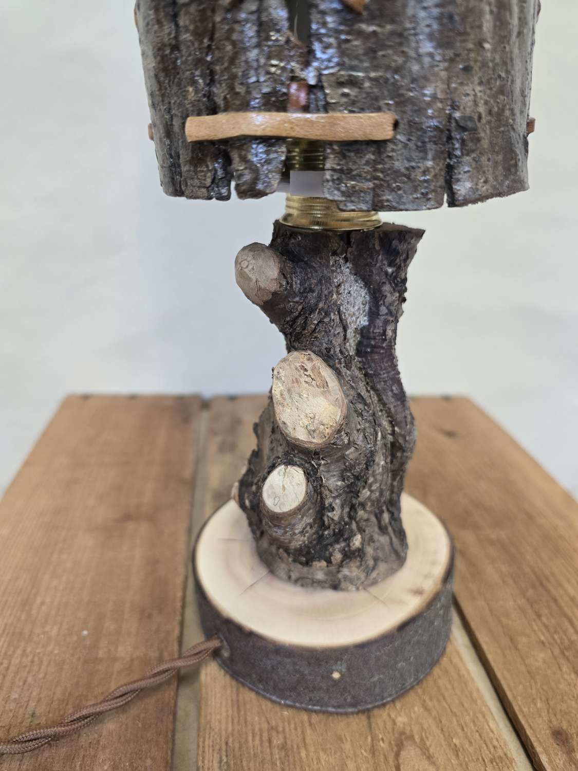 Natural Home Made Table Lamp Natural Home Made Table Lamp