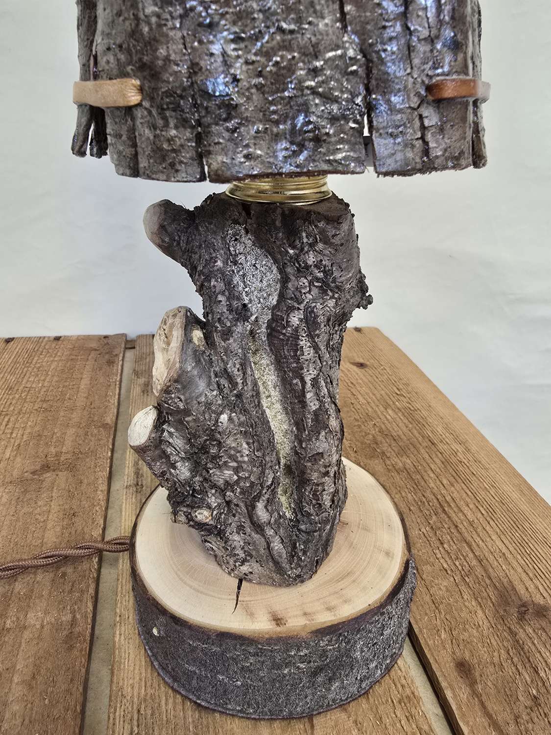 Natural Home Made Table Lamp Natural Home Made Table Lamp