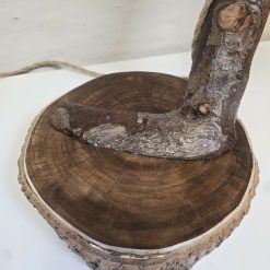 Handmade rustic wooden freestanding lamp 4 Handmade rustic wooden freestanding lamp 4