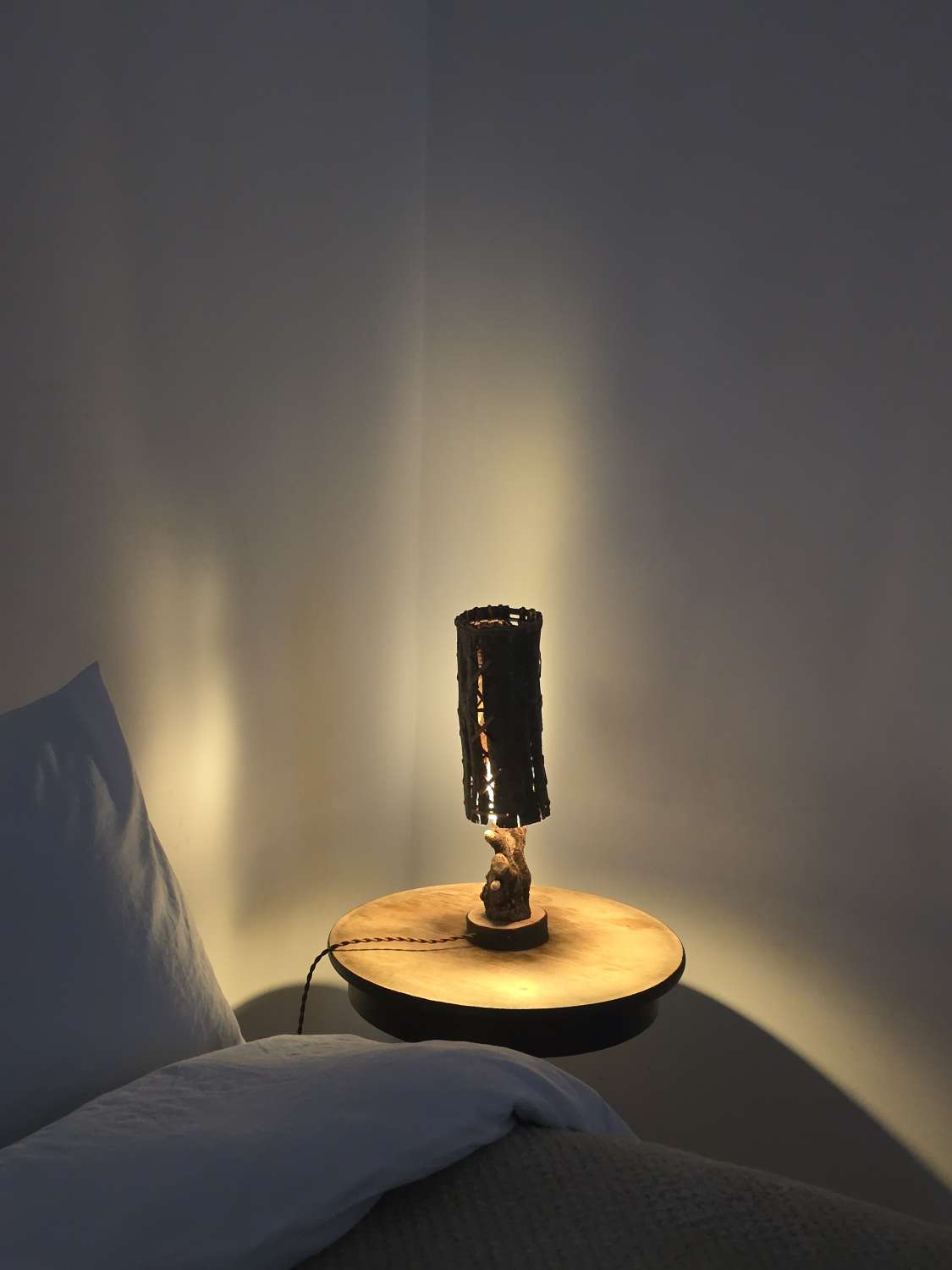 Natural Home Made Table Lamp Natural Home Made Table Lamp